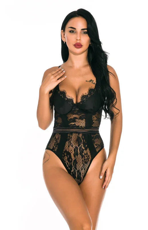 Sophisticated Lace Babydoll Lingerie