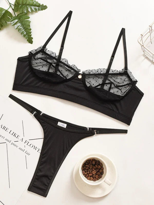 Lace Mesh Camisole Lingerie
