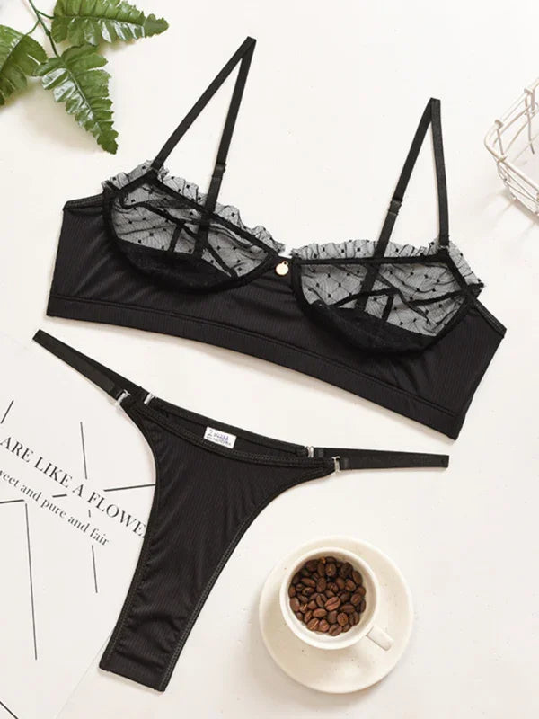Lace Mesh Camisole Lingerie