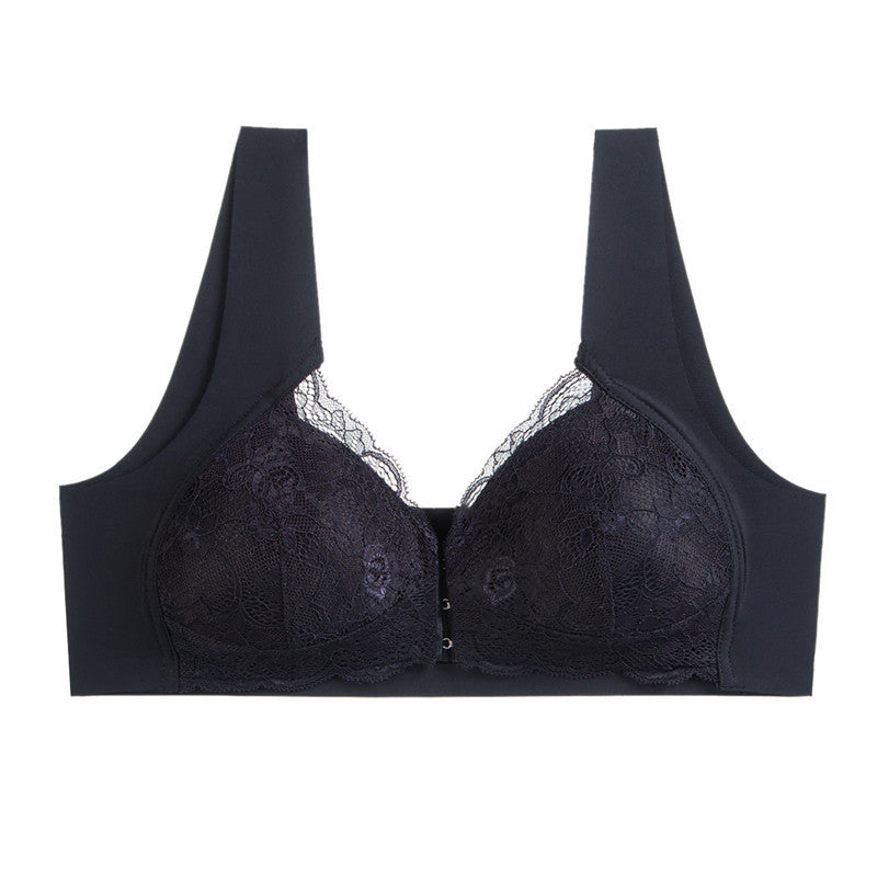 Lace Steel-Ring Tube Top Intimates Set