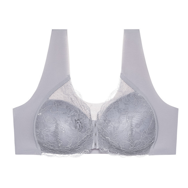 Lace Steel-Ring Tube Top Intimates Set