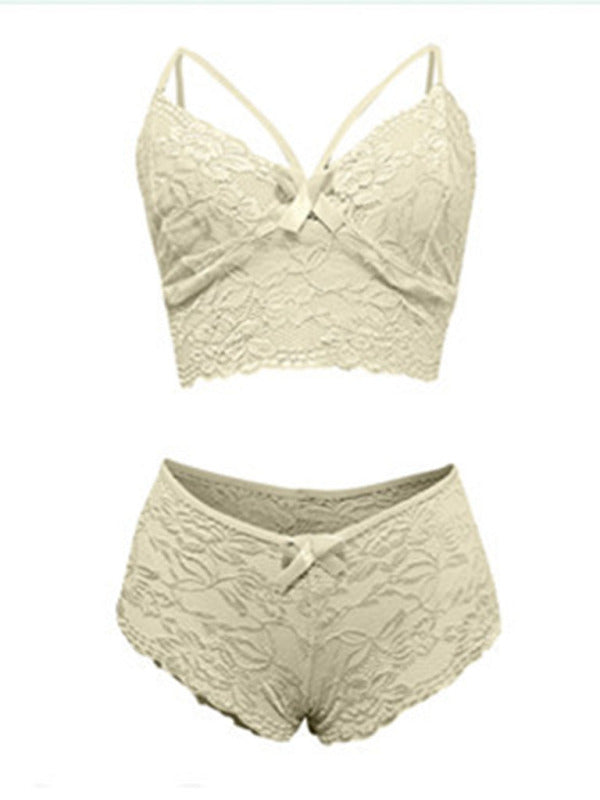 European & American Style Lace Lingerie Set